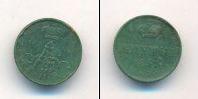 Монета 1855 – 1881 Александр II 1 полушка Медь 1857