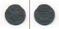 Монета 1730 – 1740 Анна Иоанновна 1 полушка Медь 1734