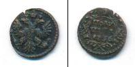Монета 1730 – 1740 Анна Иоанновна 1 полушка Медь 1736