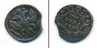 Монета 1730 – 1740 Анна Иоанновна 1 полушка Медь 1734
