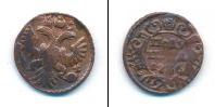 Монета 1730 – 1740 Анна Иоанновна 1 полушка Медь 1736