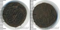Монета 1741 – 1761 Елизавета Петровна 1 полушка Медь 1759