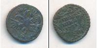 Монета 1730 – 1740 Анна Иоанновна 1 полушка Медь 1731