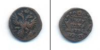 Монета 1730 – 1740 Анна Иоанновна 1 полушка Медь 1734