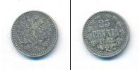 Монета 1855 – 1881 Александр II 25 пенни Серебро 1865