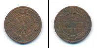 Монета 1881 – 1894 Александр III 2 копейки Медь 1894