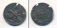 Монета 1730 – 1740 Анна Иоанновна 1 полушка Медь 1734