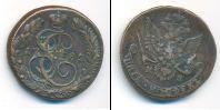 Монета 1762 – 1796 Екатерина II 5 копеек Медь 1782