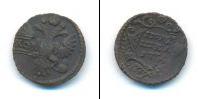 Монета 1730 – 1740 Анна Иоанновна 1 полушка Медь 1734