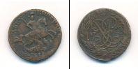 Монета 1741 – 1761 Елизавета Петровна 2 копейки Медь 1758