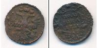 Монета 1730 – 1740 Анна Иоанновна 1 полушка Медь 1731