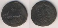 Монета 1741 – 1761 Елизавета Петровна 1 копейка Медь 1761