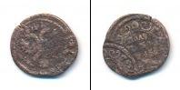 Монета 1730 – 1740 Анна Иоанновна 1 полушка Медь 1735