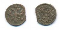 Монета 1730 – 1740 Анна Иоанновна 1 полушка Медь 1735