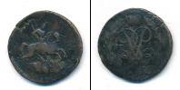 Монета 1741 – 1761 Елизавета Петровна 2 копейки Медь 1757