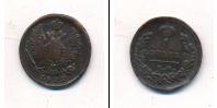 Монета 1801 – 1825 Александр I 1 копейка Медь 1822