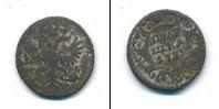 Монета 1730 – 1740 Анна Иоанновна 1 полушка Медь 1731