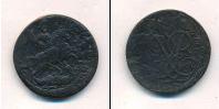 Монета 1741 – 1761 Елизавета Петровна 2 копейки Медь 1757