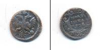 Монета 1730 – 1740 Анна Иоанновна 1 полушка Медь 1734