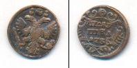 Монета 1730 – 1740 Анна Иоанновна 1 полушка Медь 1735
