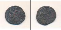 Монета 1730 – 1740 Анна Иоанновна 1 полушка Медь 1735