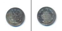 Монета 1881 – 1894 Александр III 5 копеек Серебро 1889