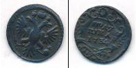 Монета 1730 – 1740 Анна Иоанновна 1 полушка Медь 1734