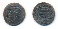 Монета 1730 – 1740 Анна Иоанновна 1 полушка Медь 1731