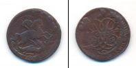 Монета 1741 – 1761 Елизавета Петровна 2 копейки Медь 1757