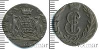 Монета 1762 – 1796 Екатерина II 1 деньга Медь 1772