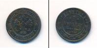 Монета 1881 – 1894 Александр III 1 копейка Медь 1893