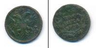 Монета 1730 – 1740 Анна Иоанновна 1 полушка Медь 1734