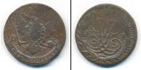 Монета 1741 – 1761 Елизавета Петровна 5 копеек Медь 1759