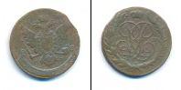 Монета 1741 – 1761 Елизавета Петровна 5 копеек Медь 1759