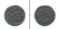 Монета 1730 – 1740 Анна Иоанновна 1 полушка Медь 1731