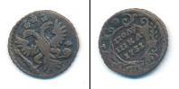 Монета 1730 – 1740 Анна Иоанновна 1 полушка Медь 1731