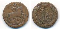 Монета 1762 – 1796 Екатерина II 1 копейка Медь 1795