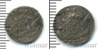 Монета 1741 – 1761 Елизавета Петровна 5 копеек Серебро 1758