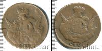 Монета 1741 – 1761 Елизавета Петровна 1 копейка Медь 1756