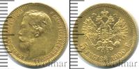Монета 1894 – 1917 Николай II 5 рублей Золото 1900