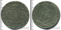 Монета 1762 – 1796 Екатерина II 5 копеек Медь 1778