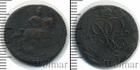 Монета 1741 – 1761 Елизавета Петровна 1 деньга Медь 1760