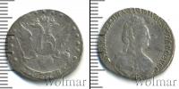 Монета 1762 – 1796 Екатерина II 15 копеек Серебро 1778