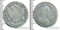 Монета 1762 – 1796 Екатерина II 15 копеек Серебро 1783