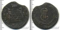 Монета 1762 – 1796 Екатерина II 2 копейки Медь 1771