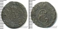 Монета 1762 – 1796 Екатерина II 1 полушка Медь 1768
