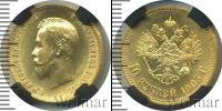 Монета 1894 – 1917 Николай II 10 рублей Золото 1903