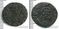 Монета 1762 – 1796 Екатерина II 1 полушка Медь 1768