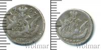Монета 1741 – 1761 Елизавета Петровна 5 копеек Серебро 1757