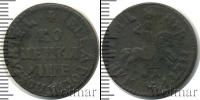 Монета 1689 – 1725 Петр I 1 копейка Медь 1705